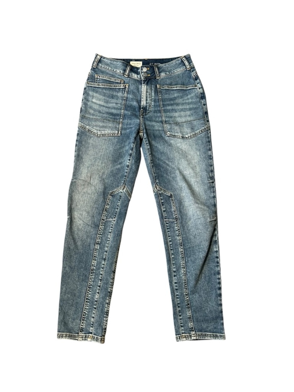 Anthropologie Pilcro Women's Light Blue Washed Denim Jeans Size 27